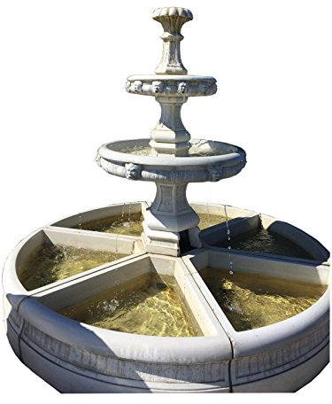 Etagenbrunne Springbrunnen Brunnen Zierbrunnen Wasserspiel Gartenbrunnen