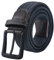 maikun Elastic Mens Belt, Braided Stretch Woven Belts for Men for Work,Golf and Jeans. Color Black,Length 47