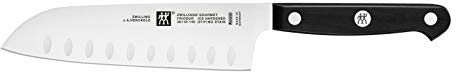 ZWILLING Coltello Cuoco Cucina Santoku alveolato Professionale forgiato e rivettato cm. 14