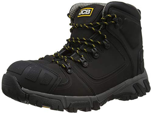 JCB Herren B XSERIES Sicherheitsstiefel, Schwarz, Größe 42, 39.5 EU