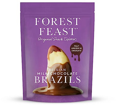 Milk Chocolate F/Feast Belgian Milk Choc Brazils 120G