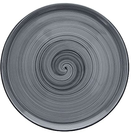TOGNANA Piatto per pizza CINZIA, rotondo, grigio, 33 cm