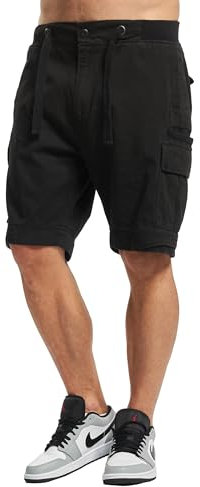 Brandit Packham Vintage Shorts, Farbe: Black, Größe: M