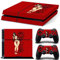 BUCEN Anime Für PS4 Skin Für Konsole Und Controller Vinyl-Aufkleber, Für PS4 Aufkleber Wrap Cover Skin Full Set Langlebig Kratzfest 26213 Kratzfest