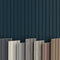 BEATS Lamellen 2,75m HEXIM - MDF Holz Lamellenwand Wandpaneele Lamellenverkleidung Wandverkleidung Lamellenpaneele Holzpaneele Natur (4 Paneele & Zubehör, Beats De Luxe Ocean)