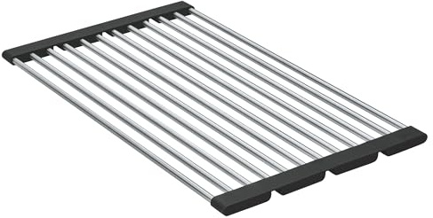 GROHE Multifunction - Abtropfgestell (500 x 288mm, zusammenklappbar, spülmaschinenfest, korrisionsfrei), edelstahl, 40858SD0