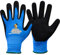 Safetytex Arbeitshandschuhe für Kinder mit Nitrilbeschichtung Kinderhandschuhe Gartenarbeit Kids (Blau, Gr.4 (ca. 6-8 Jahre))