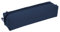 GERMANUS Federmäppchen Schlamper Aurel, Leder - Made in EU (Blau)