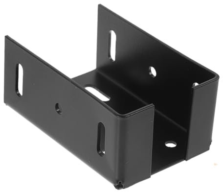 Angoily Teile für Vinylzäune Zaunhalterung für Vinylzäune Einfach Zu Installierende Halterung Zum Verbinden Von Paneelen mit Pfosten