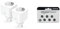 Refoss WLAN Steckdose Zeitschaltuhr Steckdose 2er Pack Smart MINI Steckdose & Amazon Basics – LR44 Alkaline-Knopfzelle, 6 stück