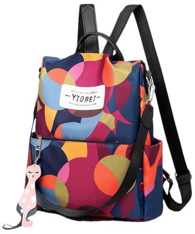 Mochila para ordenador portátil para mujer, Mochila de trabajo para mujer | Mochila Antirrobo | Mochila de viaje de gran capacidad para mujer, mochila antirrobo para ordenador portátil, elegante mochi
