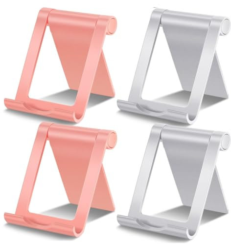 SIRLOMU Support de Tablette, Support de Bureau pour Tablette et Téléphone, Compatible avec Divers Appareils Smartphone (jusqu'à 11 pouces)