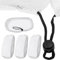 Pizgear 4pcs, for Morphy, for Richards 720020 720021 720502 9in1 Steam Cleaner Mop Cloths Pads Dry And Wet Usage Mop Cloths Pad Floor Cleaning Robot Mop Pad Replacement