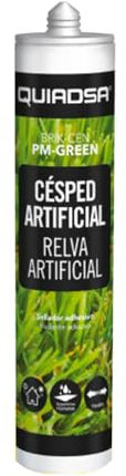 Mastic Polyuréthane Vert 290 mL – Étanchéité Gazon Artificiel, Synthétique – Haute Résistance UV, Intempéries, Températures – Intérieur/Extérieur