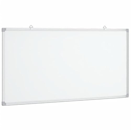 Magnetisches Whiteboard 100x50 cm | Ausstellungstafel aus Aluminium | Leicht & langlebig für Büro, Schule & Homeoffice | Perfekt für Präsentationen & Organisation