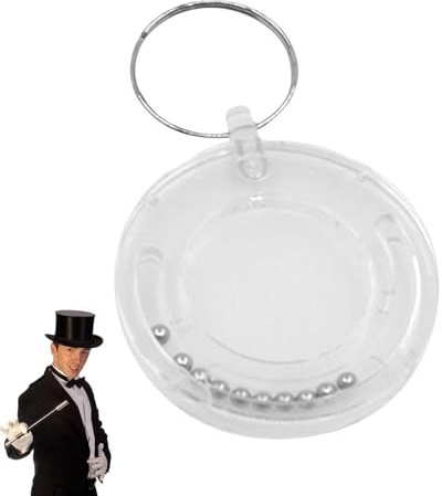 Mystery Coin Illusion - Kompaktes magisches Gadget, Geheimpuzzle, leichtes Zauberwerkzeug | FOB-Zubehör von Trick Key Fun Trick, Assistent für einfache Leistung, einzigartiges magisches