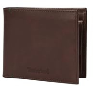 Timberland Portafoglio Bifold Tb0a5rnn Con Portamonete Uomo Pelle Marrone Scuro