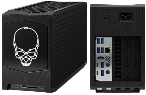 NUC 11 Extreme NUC11BTMi7 Mini PC with Intel Core i7-11700B, Intel UHD Graphics, Dual Thunderbolt 4, 2.5G LAN, WiFi 6E, 8L Compact Design for Gaming and Content Creation (64GB RAM+1TB SSD)