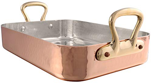 Mauviel 2155,45 M'Tradition Roasting Dish 35 x 45 CM