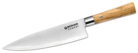 Böker Cuchillo Damasco Olivo Koch Grande, 130441dam