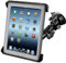 RAM Mount S (RAM-B-166-TAB3U) Drehverschluss Saugnapf Halterung mit Tab-Tite Universal Klemmhalterung für Apple iPad 4, iPad 3, iPad 2 und iPad 1 mit oder ohne leichte Hülle
