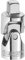 Britool E117360B Universal Joint Drive, 1/4, 25.2mm Length, Multicolor