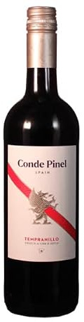 Conde Pinel 2018 Conde Pinel Tempranillo Vino de la Tierra Castilla 0.75 Liter