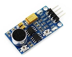 Waveshare Sound Detection Module Sound Sensor Module Voice Detector Sensor LM386 Intelligent Vehicle
