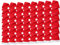 Alsino 1-5000 Stück Weihnachtsmütze Farbe: rot Nikolausmütze Weihnachten Nikolaus Erwachsene aus Filz mit Bommel 32 (60 Stück)