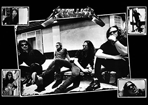 Metallica - Black und White - 100 x 140 cm Plakat / Poster