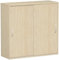 Gera Möbel Schranksystem Flex Schiebetürenschrank, Holzdekor, ahorn/ahorn, 120 x 42.5 x 118.2 cm