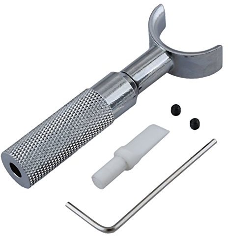 Mtsooning Strumento di lavoro manuale in pelle Coltello rotante Coltello girevole Strumento di nichelatura in ceramica Tipo 4