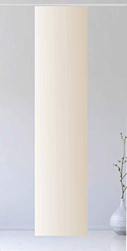 Flächenvorhang Farbverlauf Tone R Ginkgo, 260 cm hoch, 60 cm breit - Schiebevorhang - Schiebegardine - Pastellfarben