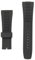 ROUHO 20-26Mm Silicone Black Watch Bracelet pour Montre De Seiko Velatura Remplaçable