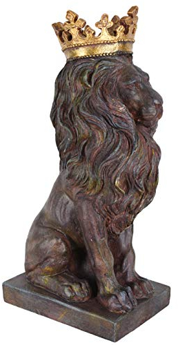 XXL Parkskulptur Löwe Antik Löwenstatue Gartenskulptur Gartenfigur Löwenfigur cw205 Palazzo Exklusiv