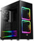 Aerocool TOR - Caja de ordenador, ATX, cristal templado, 2 ventiladores RGB 14cm, negro