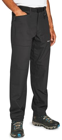 Rohan Men's Walking Trousers, Multi-Functional Bags Trousers- Packable Outdoor Travel Trousers with UPF 40+ UV Sun Protection - Carbon, 34 Short