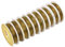 Beadthven - Alambre de cobre chapado en oro (calibre 24, 0,5 mm, 80 m), diseño de perlas de metal para manualidades con flores, 8 m, rollo