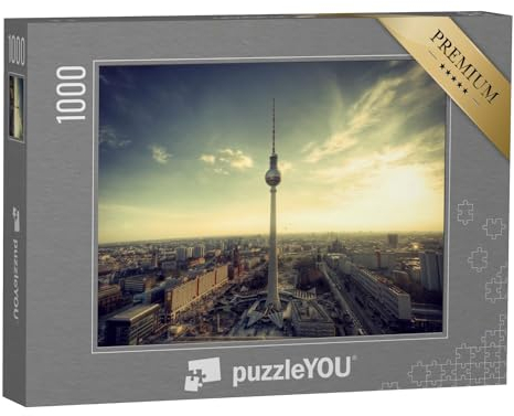 puzzleYOU: Puzzle 1000 Teile „Berlin am Abend“ – aus der Puzzle-Kollektion Berlin, Deutsche Städte