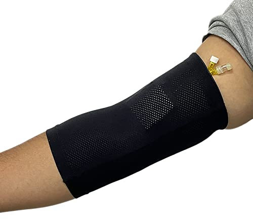 CHOYTONG PICC Line Housse de protection pour bras – Fournitures d'allaitement ultra douces, confortables et respirantes, 1 pièce (L)