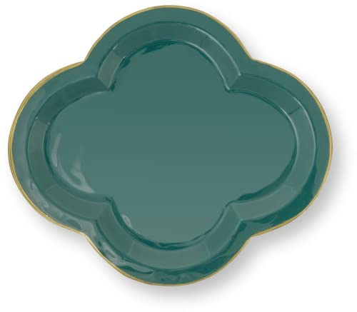 Pip Studio Tablett Home Accessoires Gross | Dark Green - 31 x 36
