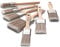 STROXX® Pinselset 7tlg. - mit Seidenspitzen - mit diversen Pinseln - für Malerarbeiten und Beschichtung - Holz, Metall, Stein u. v. m. - Lackier-Pinsel, Lasur-Pinsel