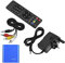 HD Media Box Player, 1080P Videos Images Output, Stereo Surrounding Sound, Supports Plug and Play (UK Plug)