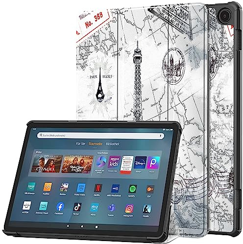 Lobwerk Cover für Amazon Fire Max 11 2023 11 Zoll 13. Generation Tablethülle Schlank mit Standfunktion und Auto Sleep/Wake Funktion