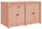 vidaXL Outdoor Küchenschrank, Gartenschrank mit viel Stauraum, Küchenzeile Unterschrank mit modularem Design, Außenküche Schrank Terrassenschrank, Massivholz Douglasie
