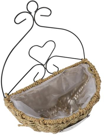 Cesto Decorativo Per Fiori Decorazione Da Parete in Ferro Battuto Per La Decorazione Della Casa