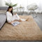 Meiju Mateju Teppich Wohnzimmer, Teppich Flauschig 200x300, Modern Hochflor Teppich Schlafzimmer Bettvorleger Teppich Waschbar für Interieur, Kinderzimmer, Schlafzimmer (140x200cm,Kamel)