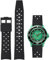 Niziruoup Correa para Reloj Blancpain X Swatch, estilo Tropical 22mm extremo curvado suave y elástica correa de goma silicona de repuesto para Swatch Blancpain Fifty Fathoms con kit de herramientas