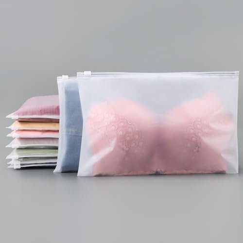 Svaldo Bolsas para Viaje, Set 50 Piezas 30x20cm, Organizadores de Ropa Impermeables y Reutilizables