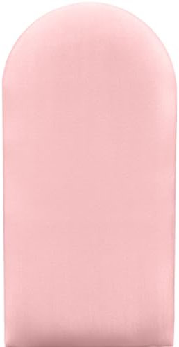 Angelo - Panneaux muraux 3D, pour lit - Coussin mural - Panneaux rembourrés - Panneaux de plafond - Clôture - Rose poudré - 60 x 30 cm